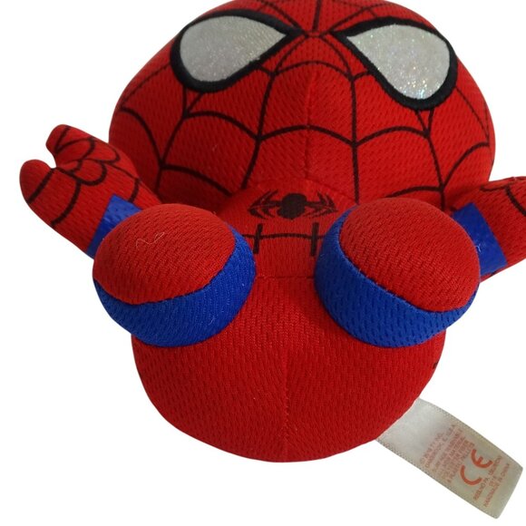 Ty Spider-Man Stuffed Animal Plush Soft Toy Marvel Bean Bag 5.5 inches - Picture 3 of 10